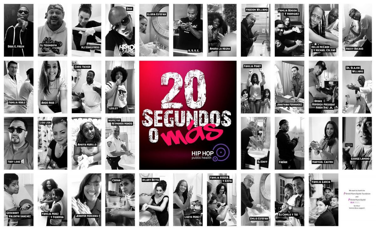 Hip Hop Public Health lanza el video musical en español «20 segundos o más» – una iniciativa educativa y PSA para contrarrestar el aumento de COVID-19 en comunidades latinas de EE.UU.