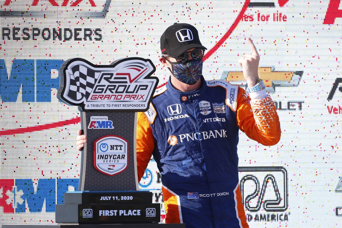 Dixon y Honda en ganan en Road America y ahora tienen tres victorias de tres posibles