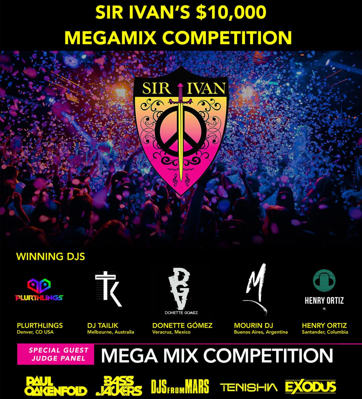 Sir Ivan’s $10,000 MegaMix Competition Helps Out-of-Work DJs Around the World