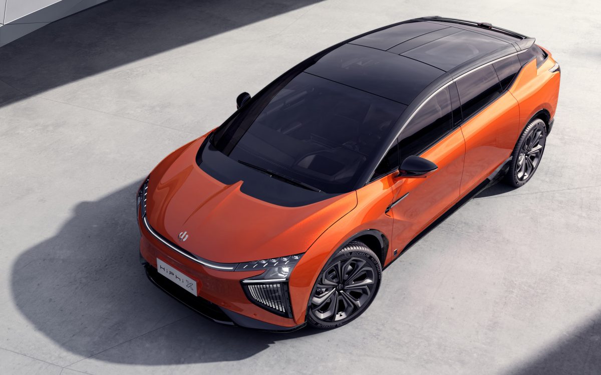 HiPhi X se lanzará en el 2020 Beijing Auto Show
