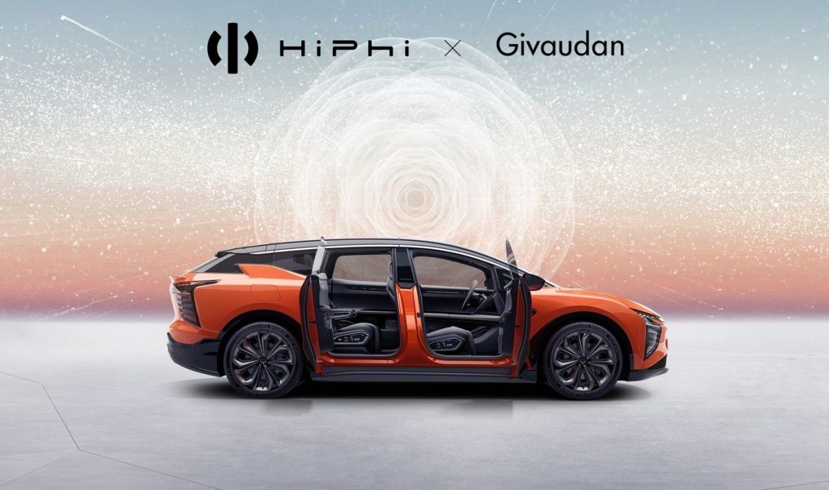 HiPhi anuncia una asociación con Givaudan para desarrollar exclusivas fragancias a bordo