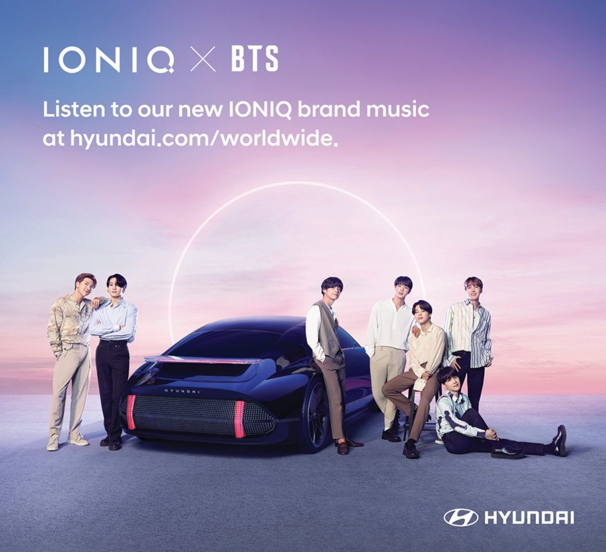 Hyundai and BTS Launch Hyundai’s Dedicated EV Brand IONIQ song «IONIQ: I’m On It»