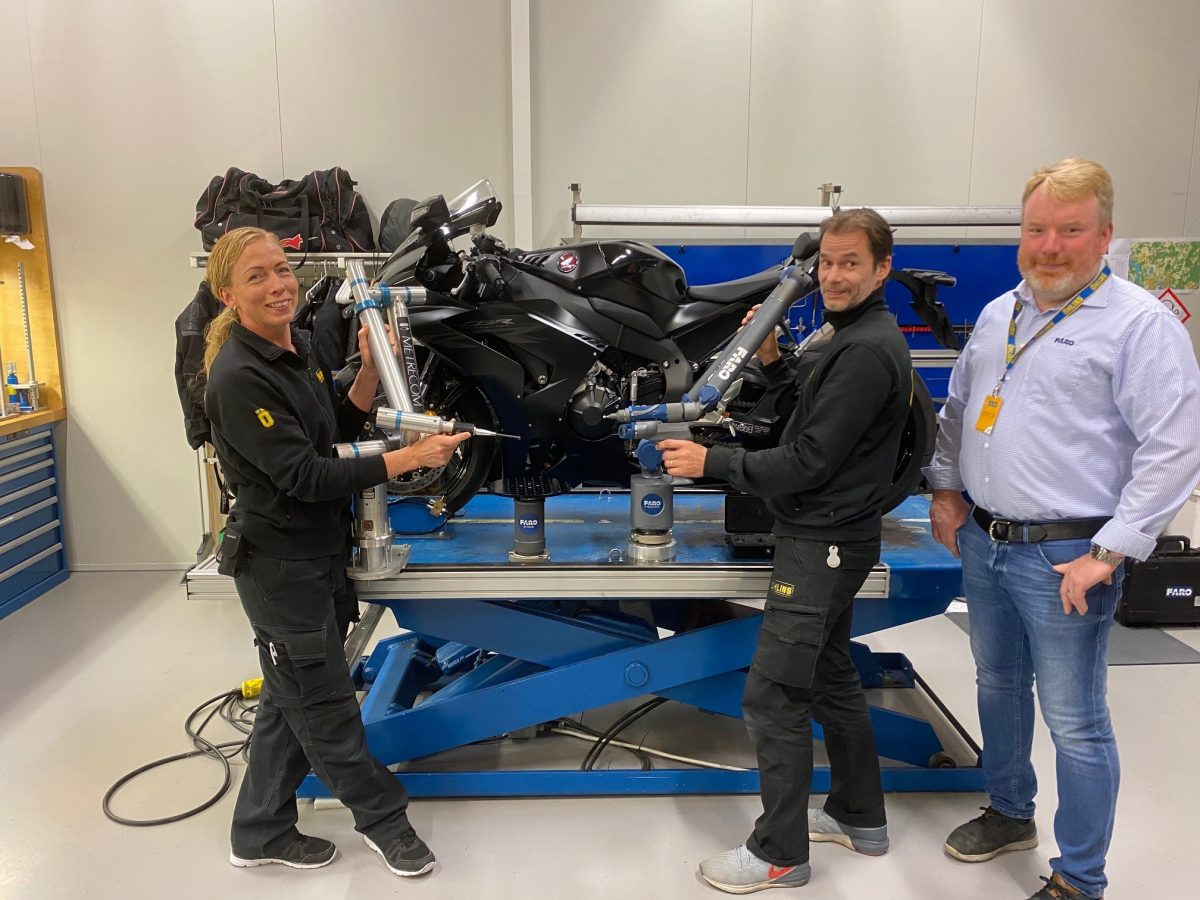 FARO® Announces Öhlins Racing as Recipient of «Oldest Arm» Product Contest