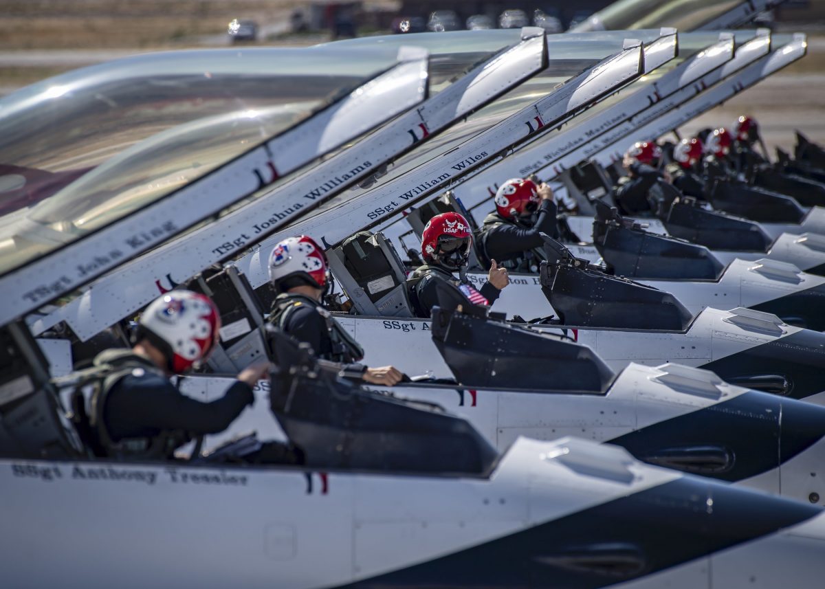 Wings Over North Georgia Drive-In Air Show a Homecoming for Some U.S. Air Force Thunderbirds Team Members