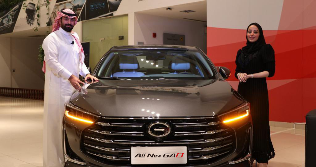 GAC MOTOR lanza el nuevo GA8 icónico de lujo en el Reino de Arabia Saudí