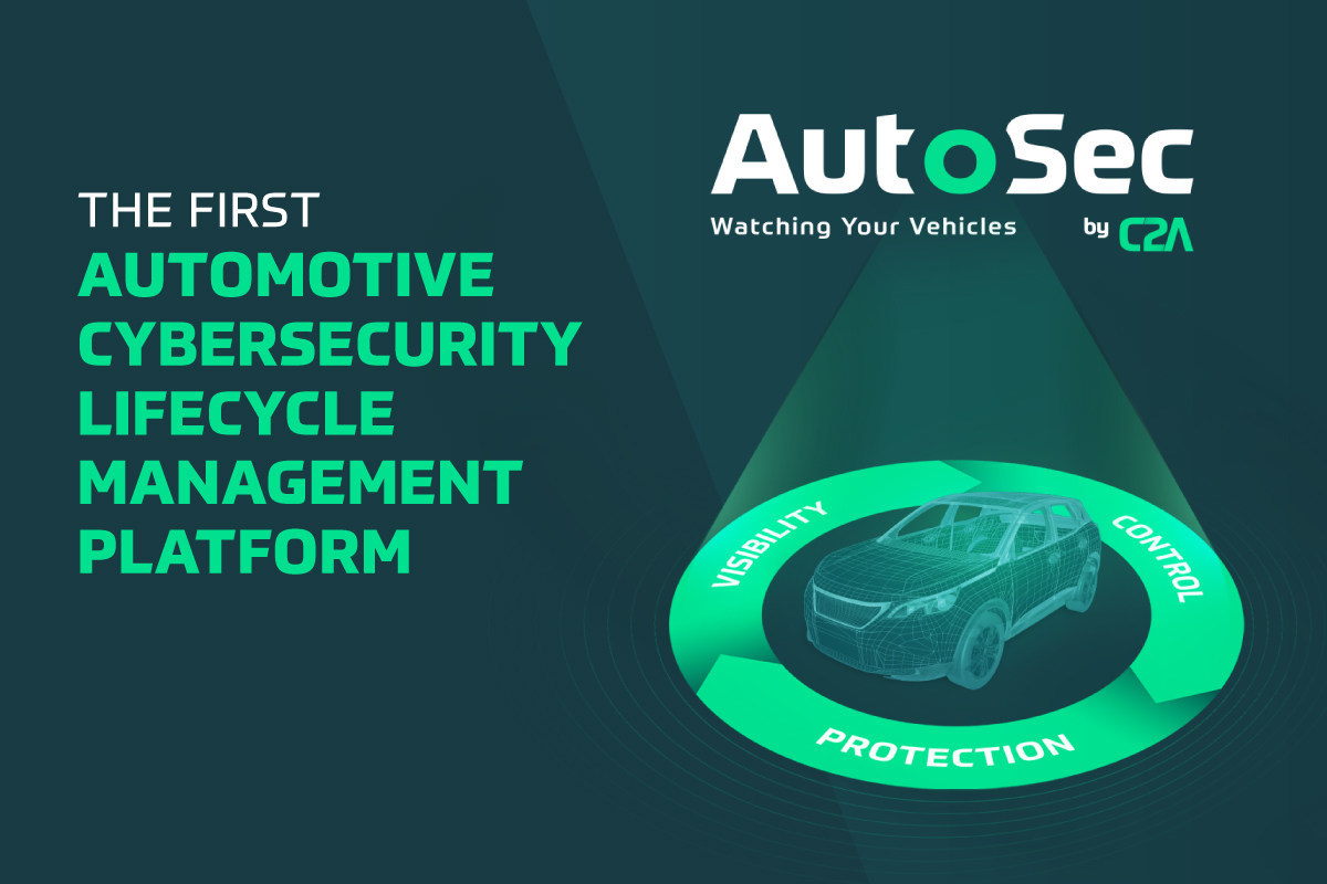C2A Security Releases AutoSec, the First Automotive Cybersecurity Lifecycle Management Platform to Monitor and Protect Vehicles from Design to Decommissioning