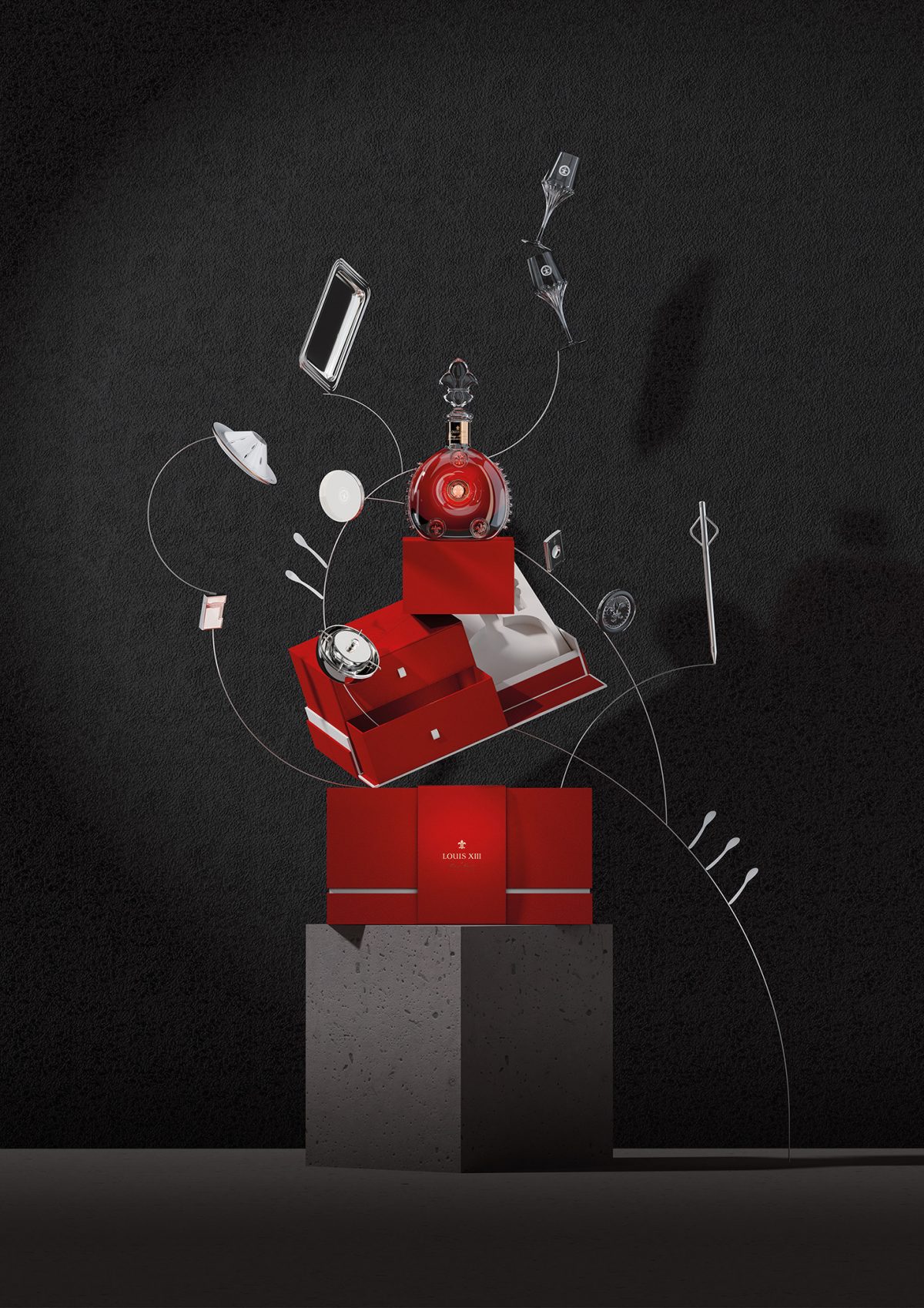 Unas Semanas Antes de Que Termine el Año, el Coñac LOUIS XIII Presenta «The Gift Collection»