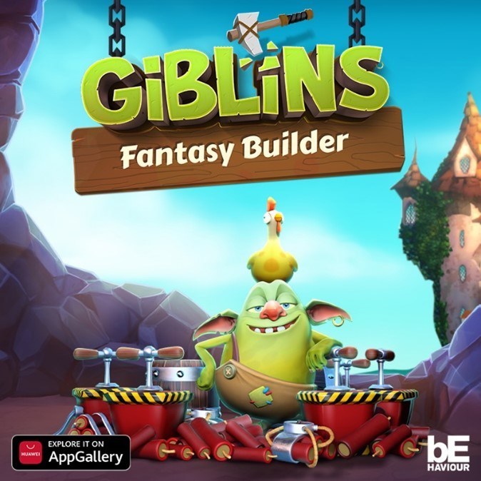 Usuarios de Huawei entre los primeros en jugar Giblins™ Fantasy Builder hoy en AppGallery