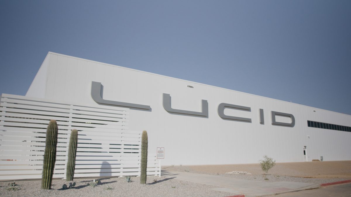 Lucid Motors completa la construcción de la primera fábrica nueva de vehículos eléctricos en Norteamérica