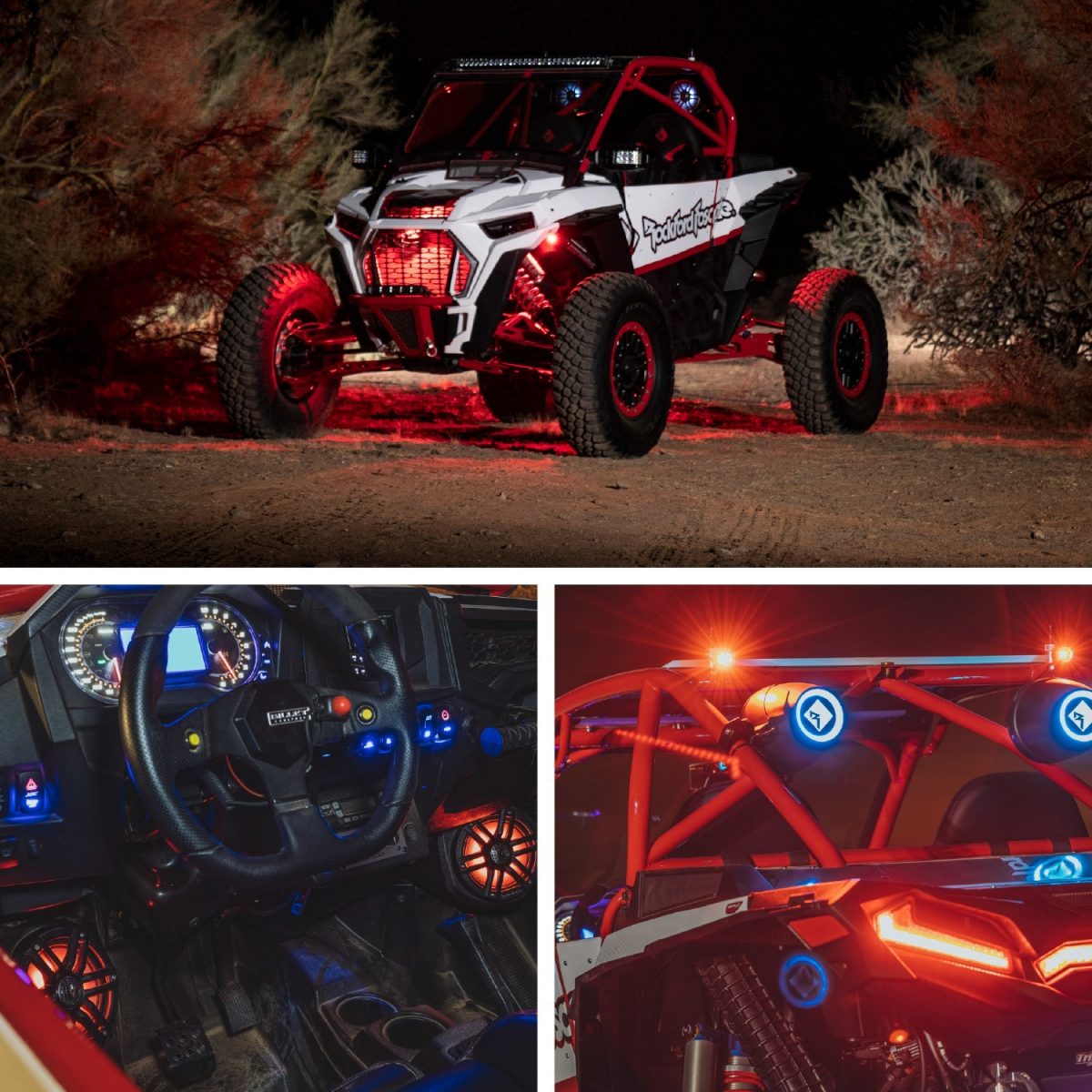 Rockford Fosgate® Introduces All New Motorsports Audio Kits Featuring Color Optix™ RGB LED Lighting