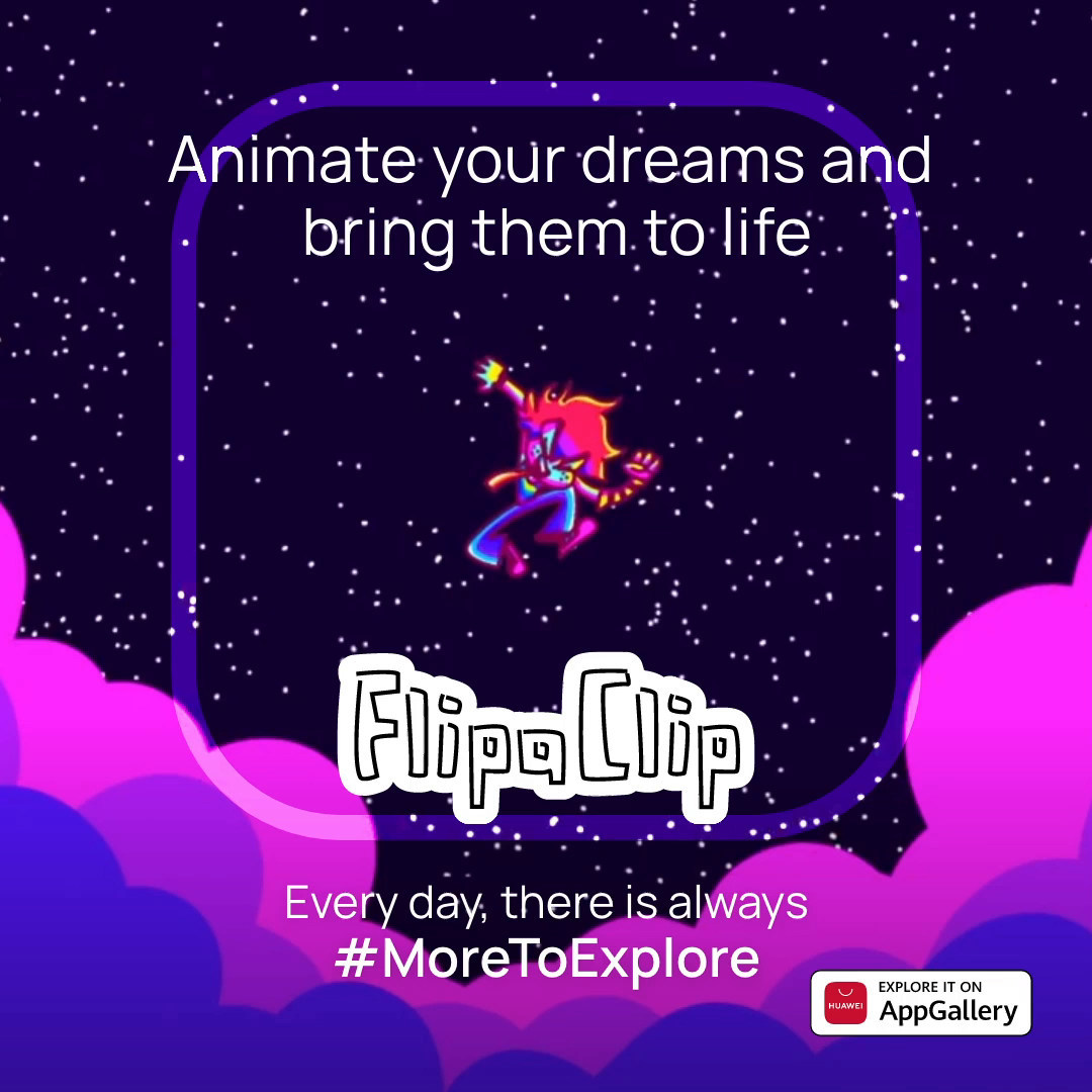 Pon en marcha tu creatividad hoy con FlipaClip en AppGallery