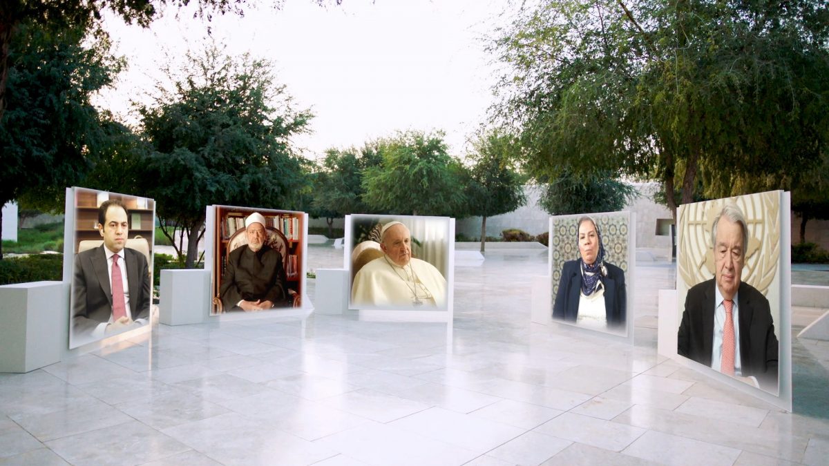 El Papa y el Gran Imán de Al-Azhar felicitan a los galardonados del 2021 Zayed Award for Human Fraternity