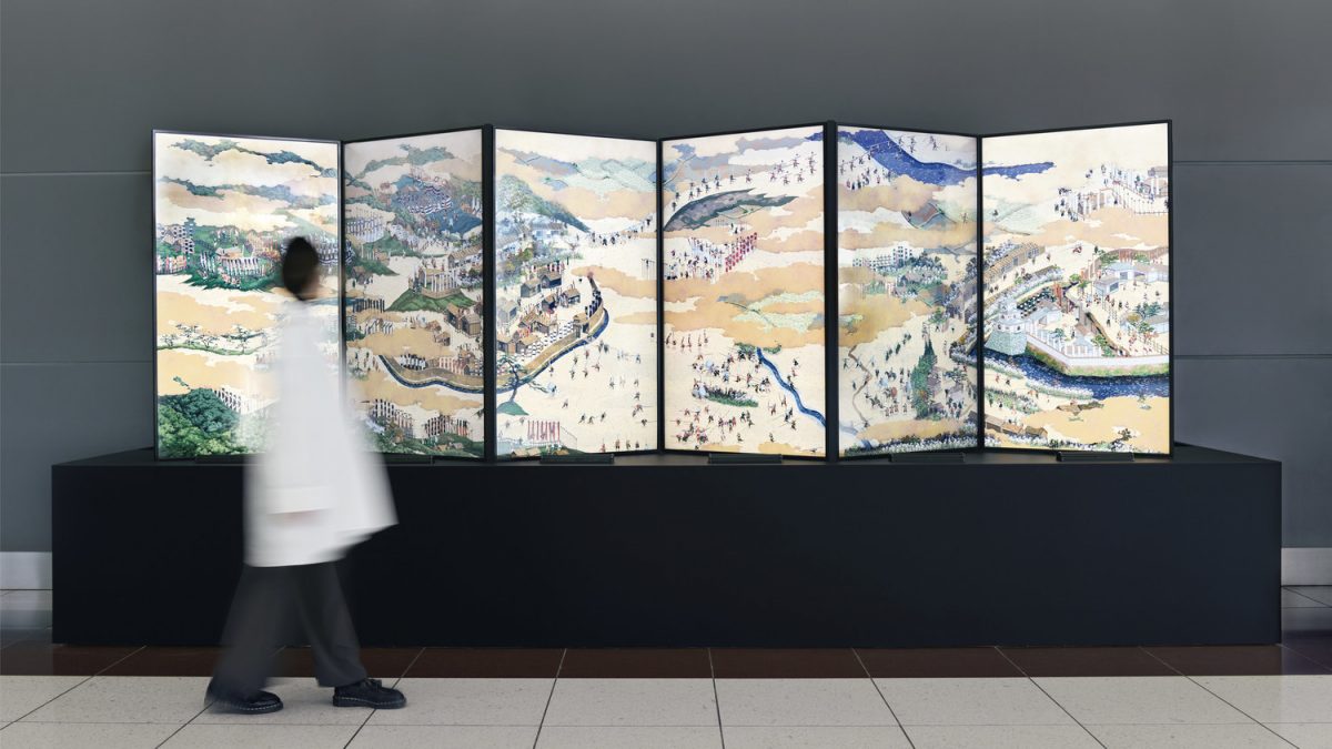 (Español) Obras de arte mediáticas inspiradas en el “movimiento” del samurái y del ninja de Japón exhibidas en el Aeropuerto Internacional Chubu Centrair desde el 9 de febrero